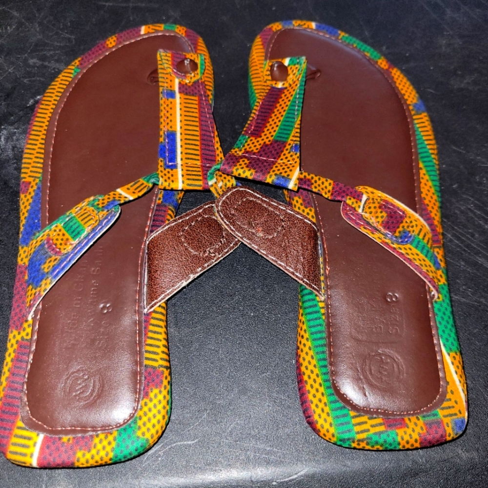 Kente Slides NWOT
